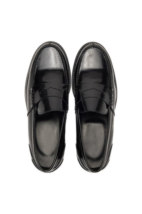 Loafer - Black High Shine Italian Leather (301)