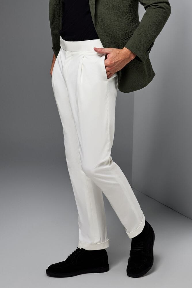 Womens Trousers  Linen Cropped Smart  Bonmarché