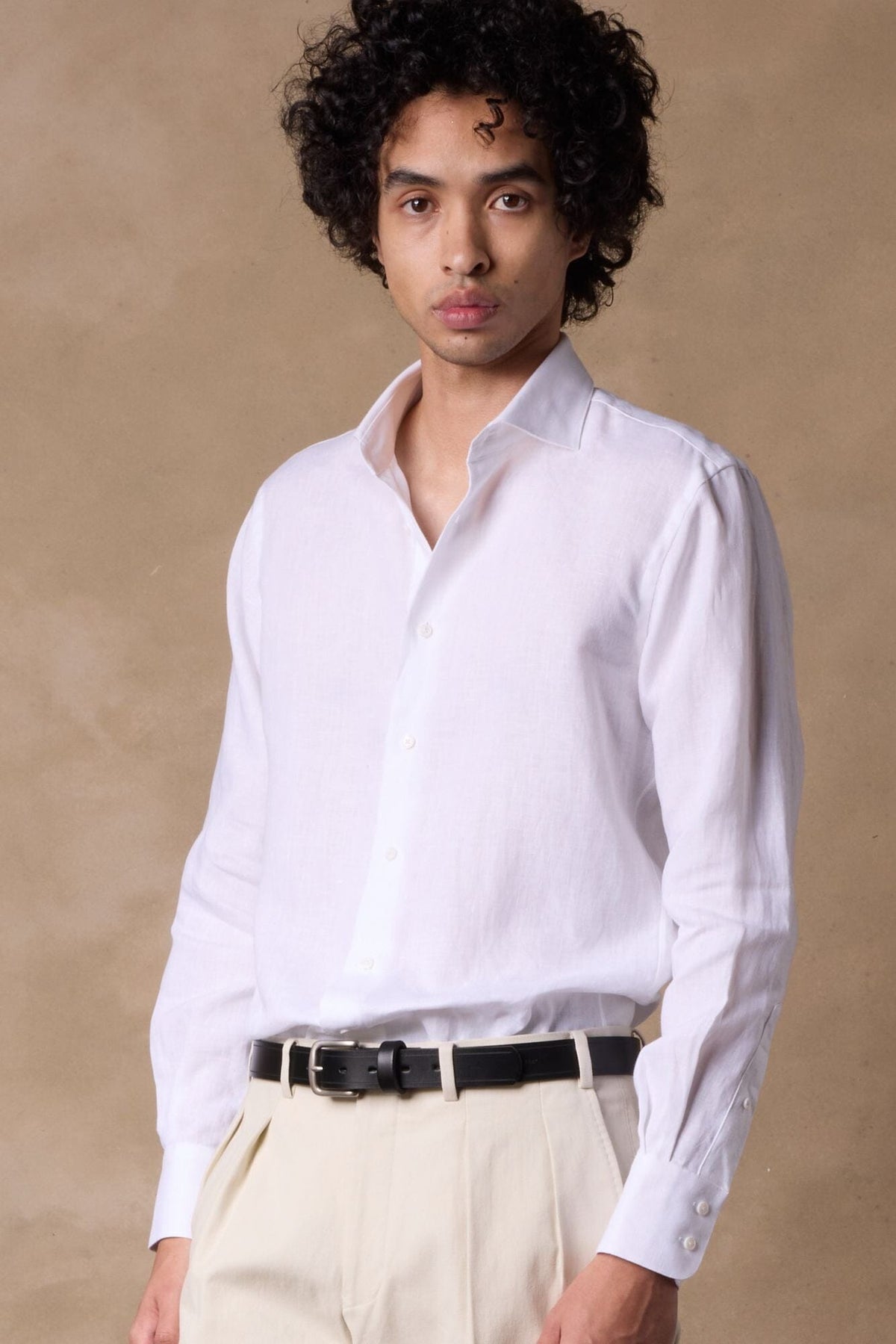 Pilot (BC) Shirt - White Linen