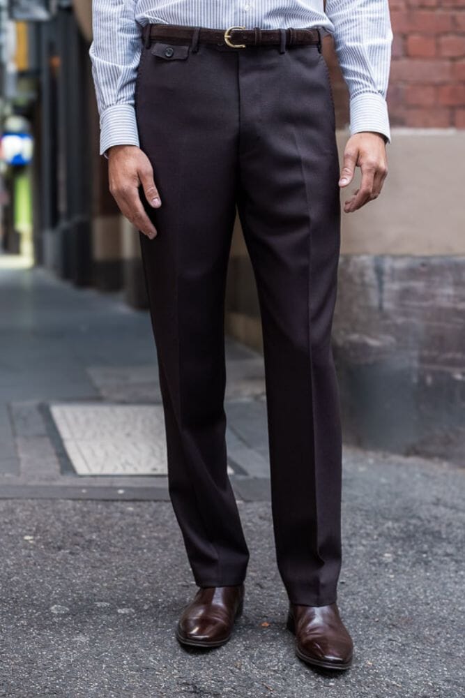 Greyson / Apollo Suit - Chocolate 4 Ply Wool