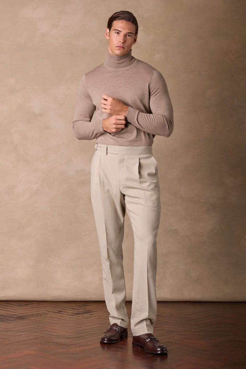 Gurkha Trouser - Sand Wool