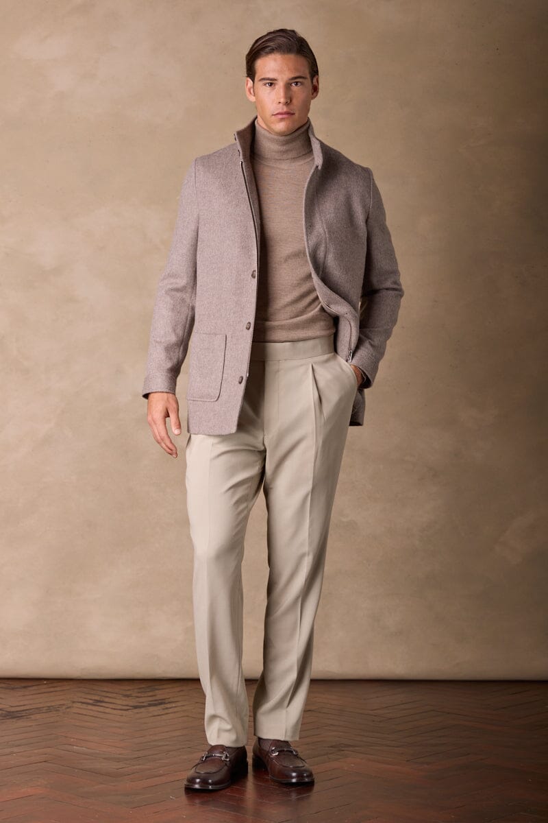 Gurkha Trouser - Sand Wool