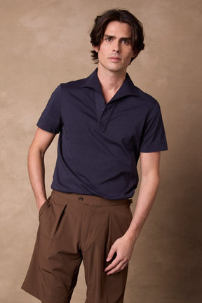 Bailey Casual Shorts - Brown Nylon Spandex