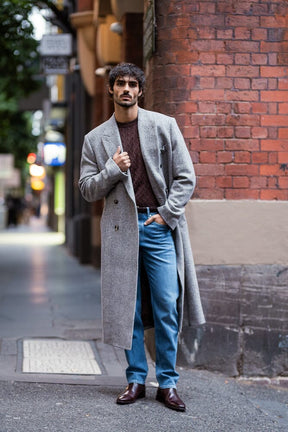Straight Leg Jeans (RTW) - Light Blue Stone Wash