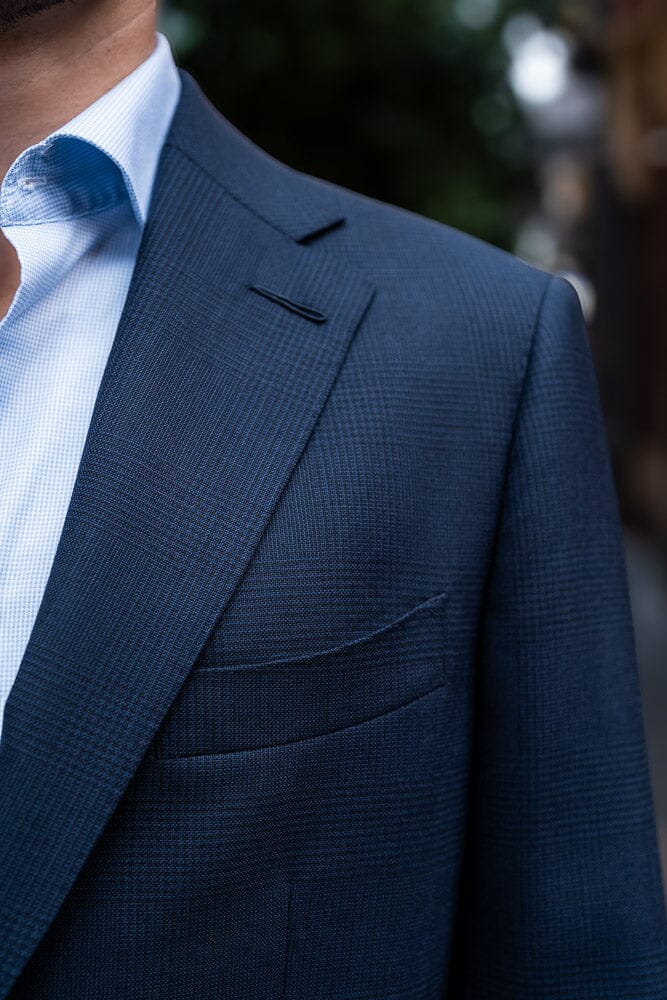 Greyson / Como Suit - Mid Navy Self Check