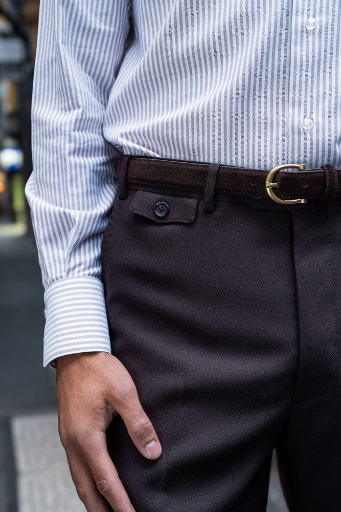 Greyson / Apollo Suit - Chocolate 4 Ply Wool
