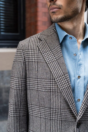 Monza (BC) Semi Cutaway Shirt - Light Denim Wash
