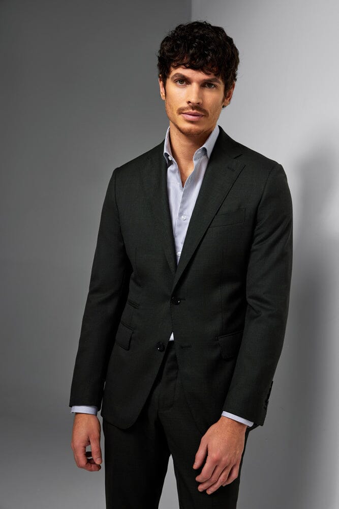 Buy True Blue Men Black Self Design Single Breasted Formal Suit - Suits for  Men 2412752 | Myntra