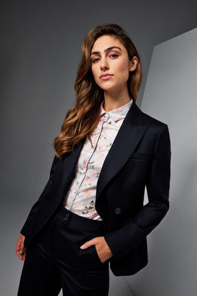 Ariana Suit - Navy English Wool Twill