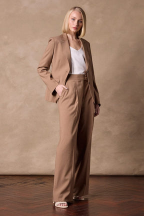 Lily/Emma Suit - Camel Wool