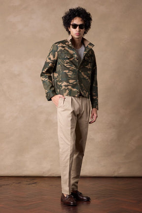 Harrington Jacket - Camouflage Denim