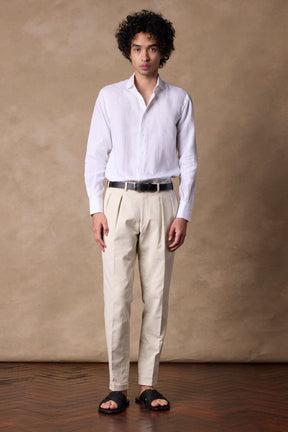 Pilot (BC) Shirt - White Linen