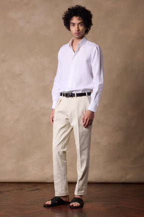 Pilot (BC) Shirt - White Linen