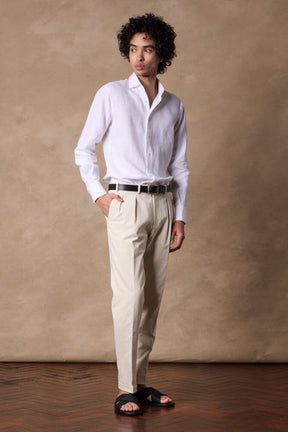 Pilot (BC) Shirt - White Linen