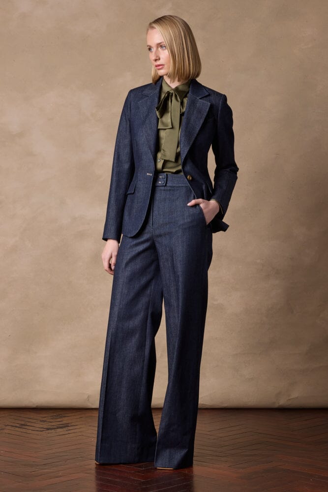 Lily Suit - Blue Denim Cashmere