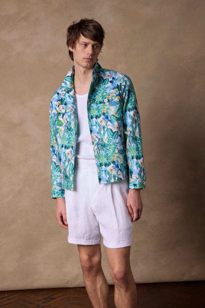 Harrington Jacket - Whimsical Floral Print