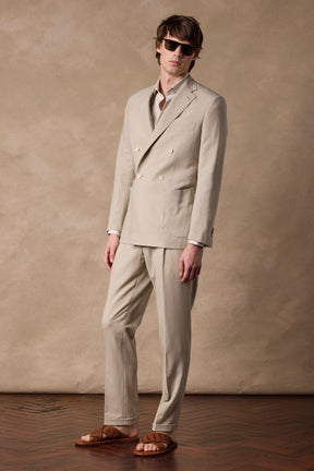 Matteo DB Suit - Sand Wool