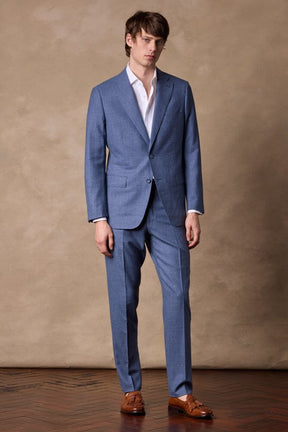 Greyson Suit - Lt Blue Wool