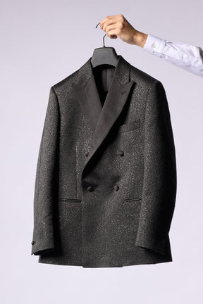 Raffa DB Evening Jacket - Black Beaded