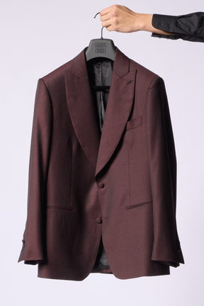 Manhattan Como Suit - Burgundy Wool