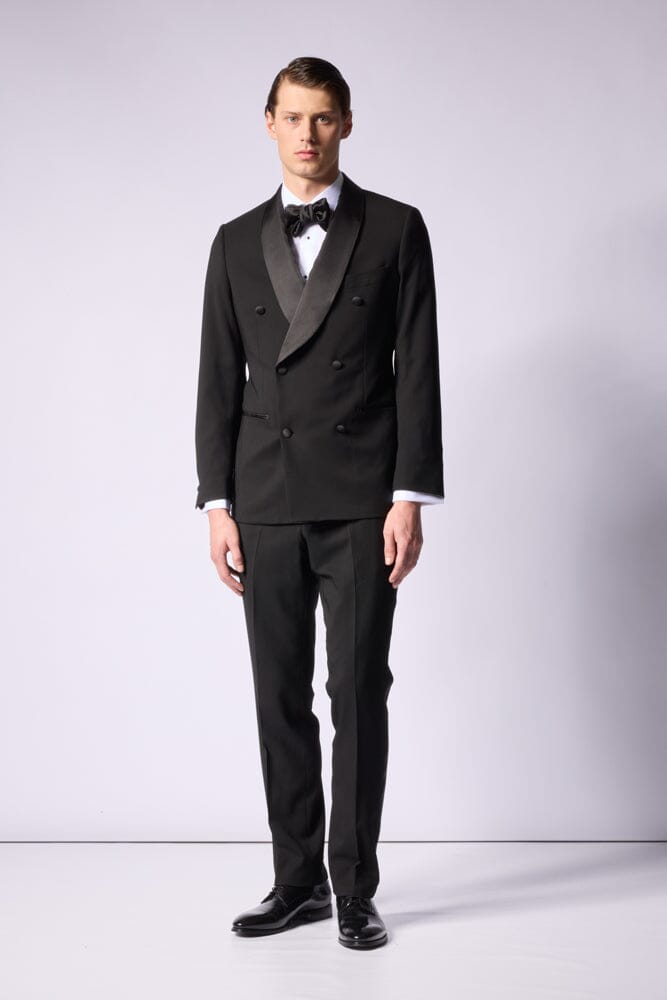 Rivoli 6 DB / Kingsley Tuxedo - Black Wool