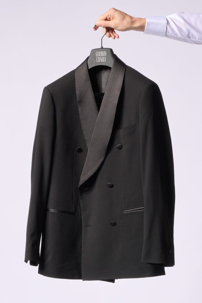 Rivoli 6 DB / Kingsley Tuxedo - Black Wool