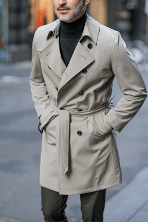 Drake Trench Coat -  Tech Taupe