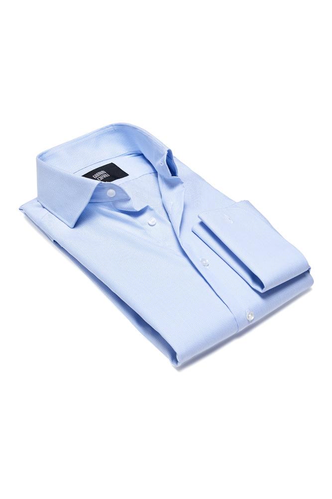 Pilot (FC) Shirt - Light Blue Micro Pin Oxford