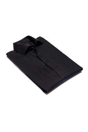 The Regis - Black Contrast Evening Shirt