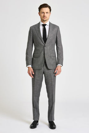 Greyson Suit - Grey Black Circle