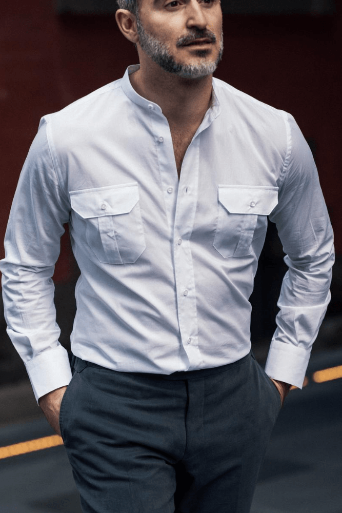 Massimo Shirt - White Massimo