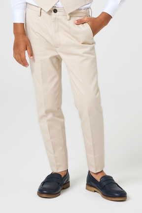 Bowie Chino Pants - Sand Cotton