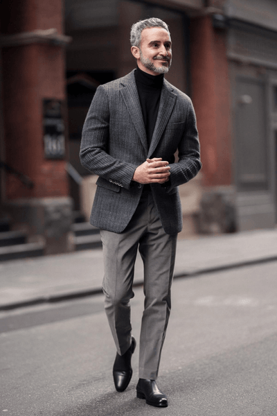 Needles Men's Cavalry Twill Sport Jacket in Grey Needles