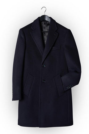 Maxwell Coat - Navy Wool