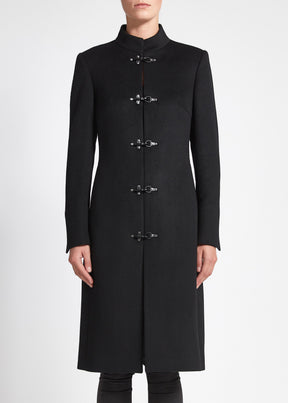 Chiara (Long) Coat - Black