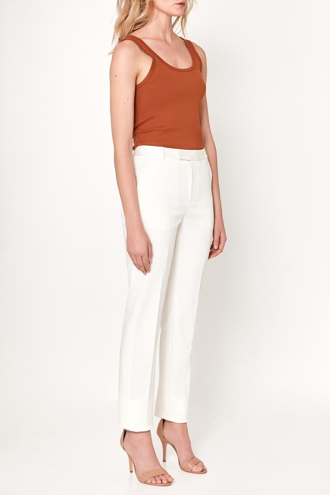 Ruby Pant - White Twill