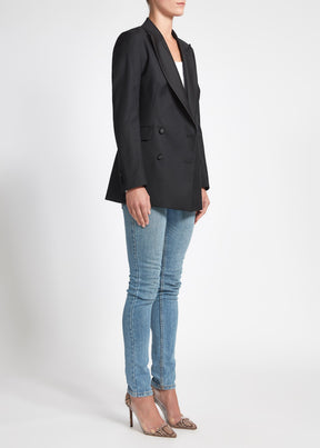 Luna Tuxedo Jacket - Black