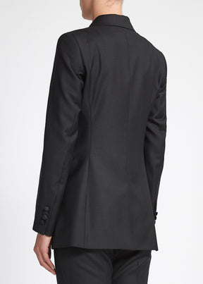 Luna Tuxedo Jacket - Black